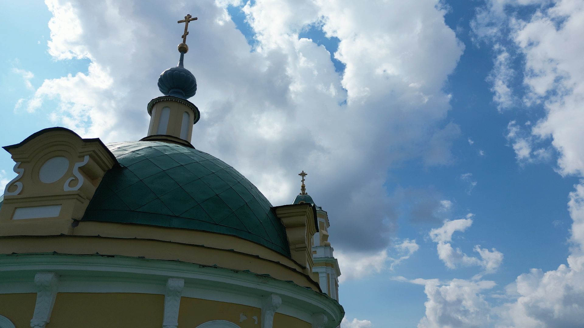 лосино-петровский, церковь, культура,видео с коптера,