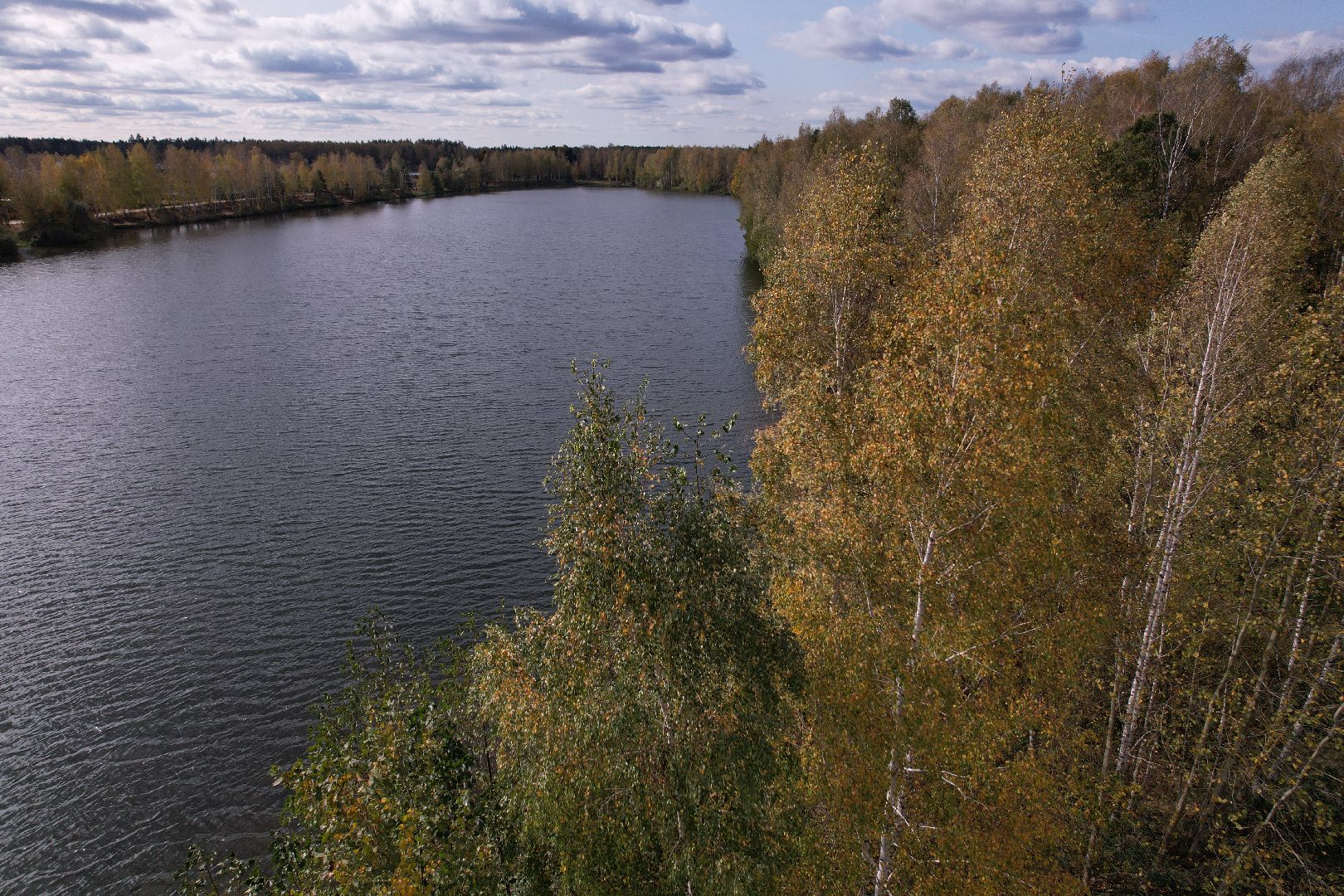 озеро, орехово-зуево, благоустройство,видео с коптера,