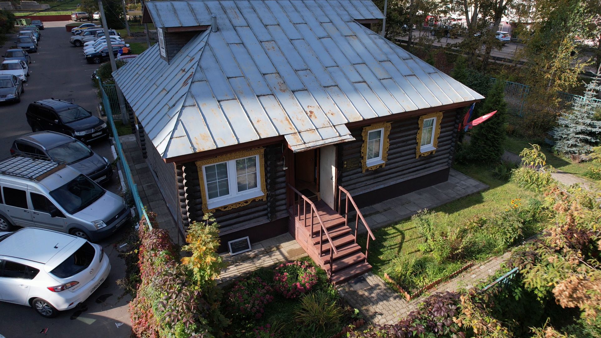 вов, фрязино, музей,видео с коптера,