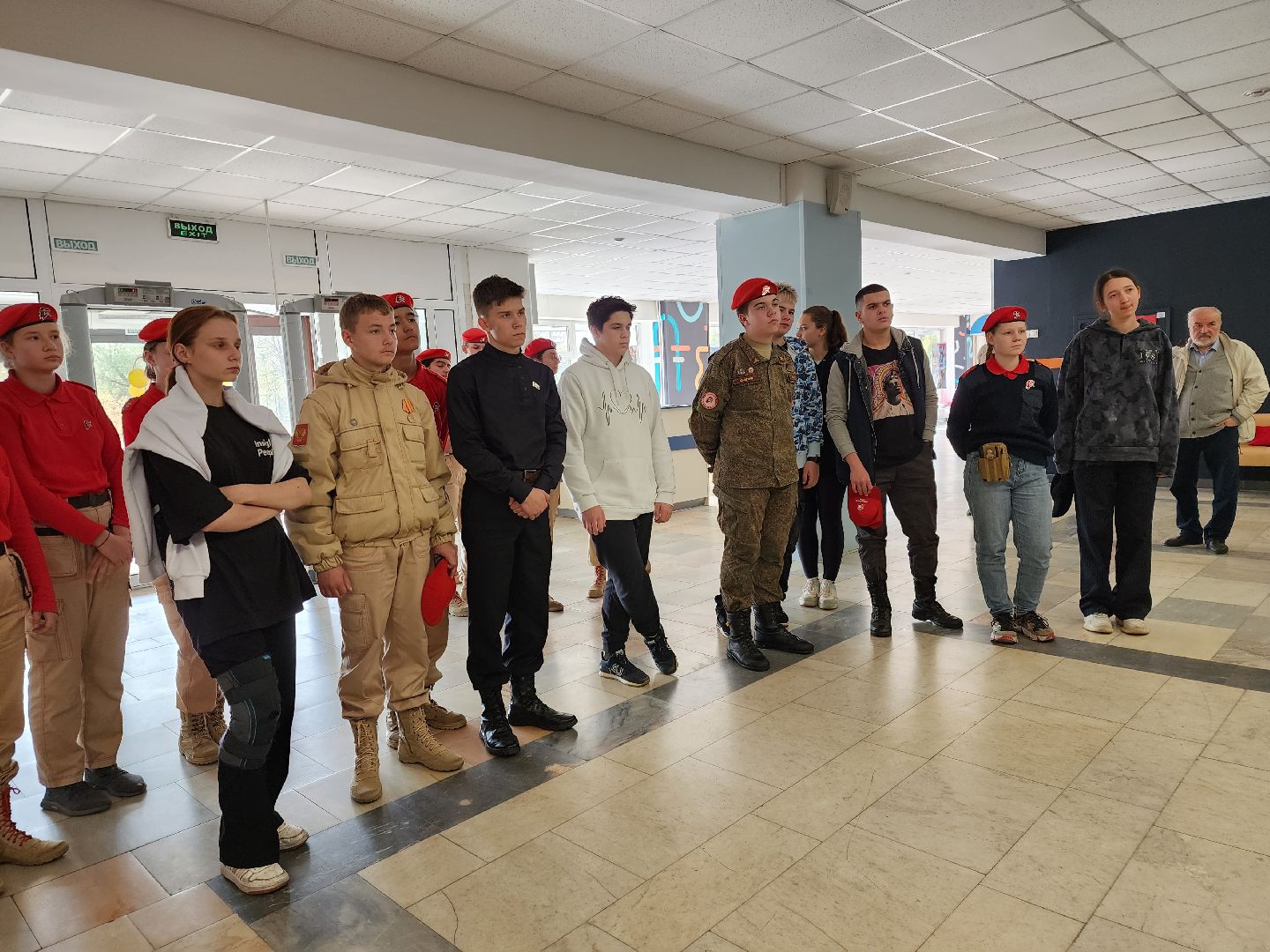 юнармия, мытищи, молодежный центр Импульс, музей узников фашизма,