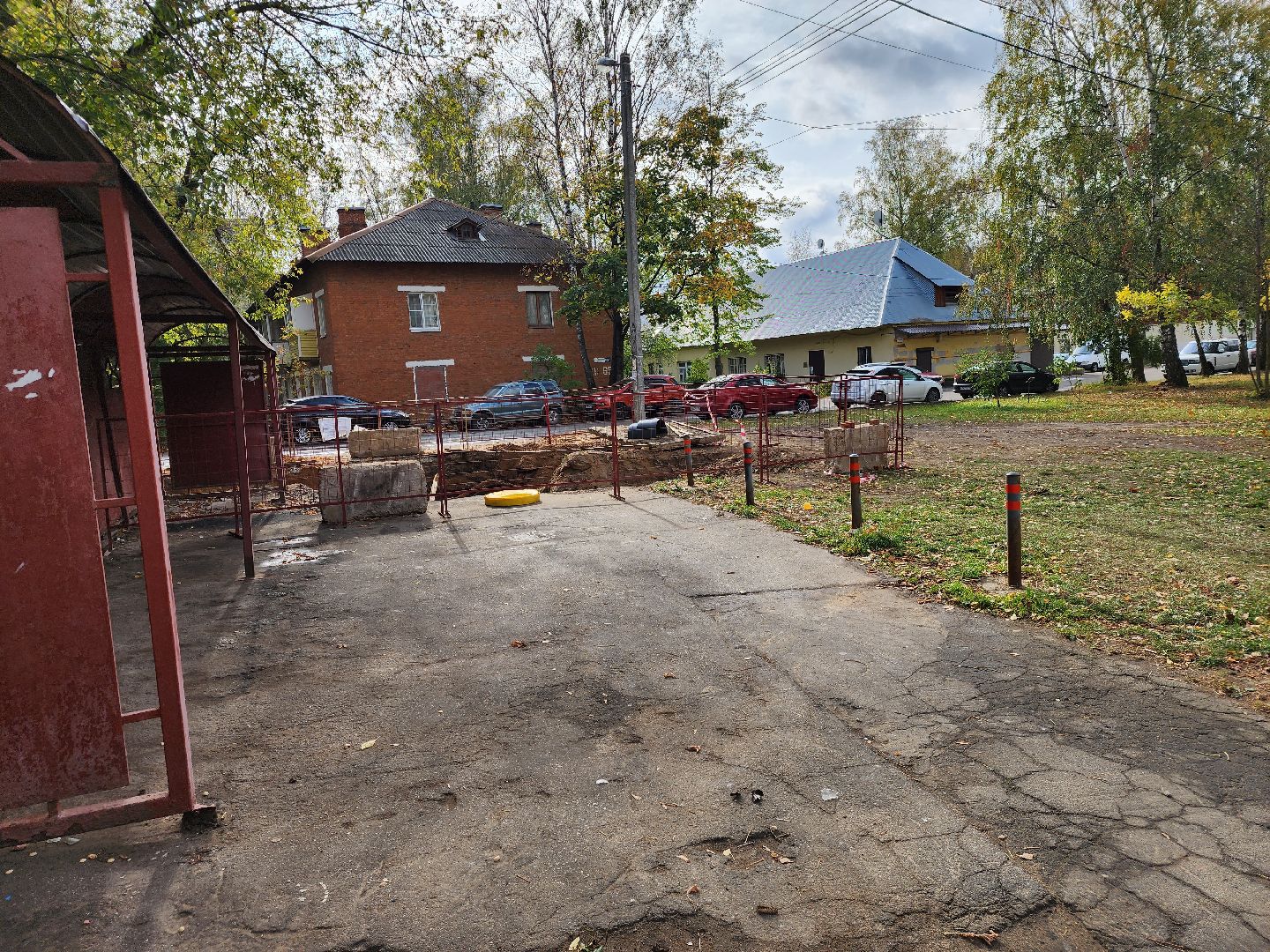 мытищи, контейнерная площадка, благоустройство,