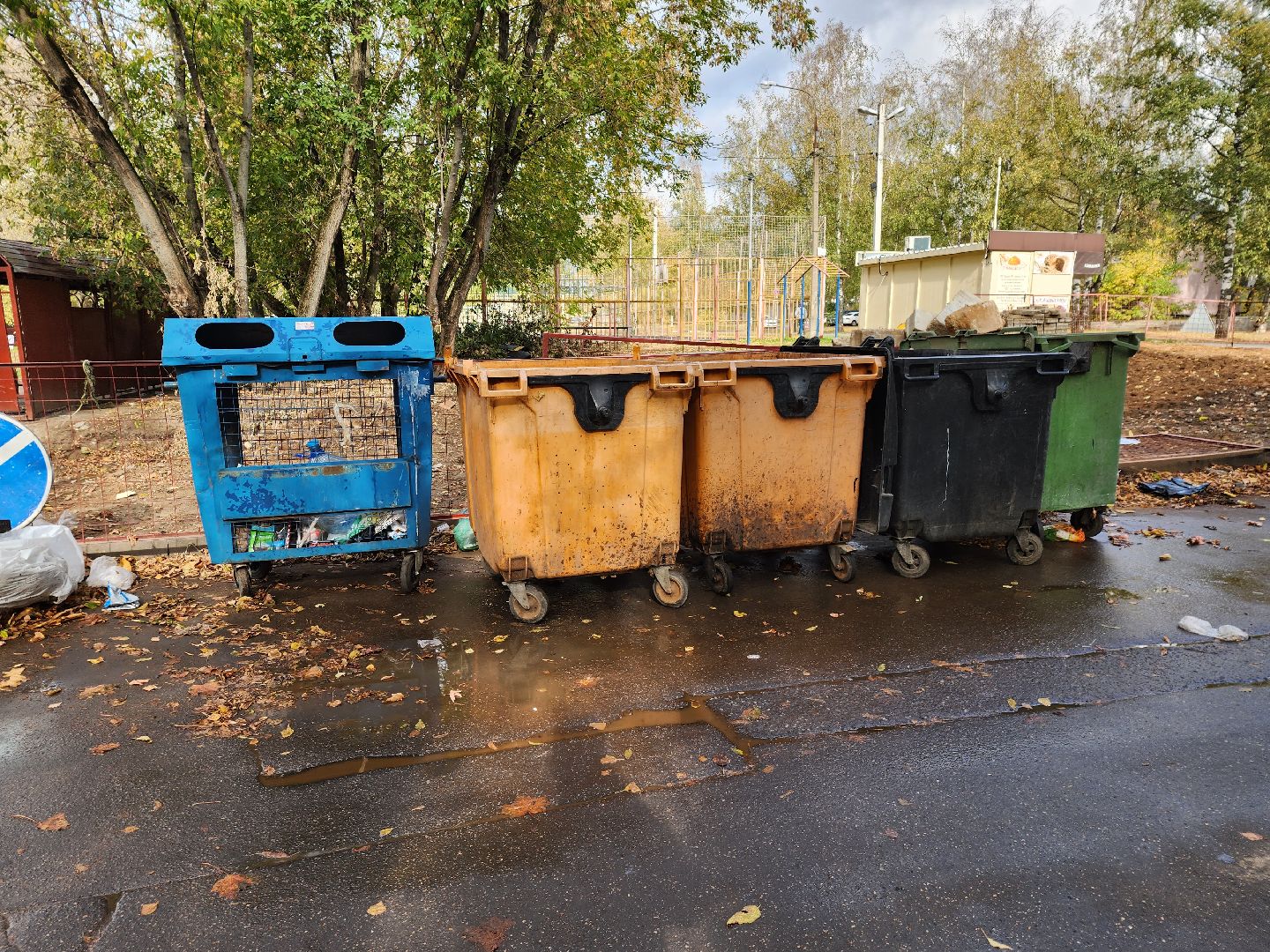 мытищи, контейнерная площадка, благоустройство,