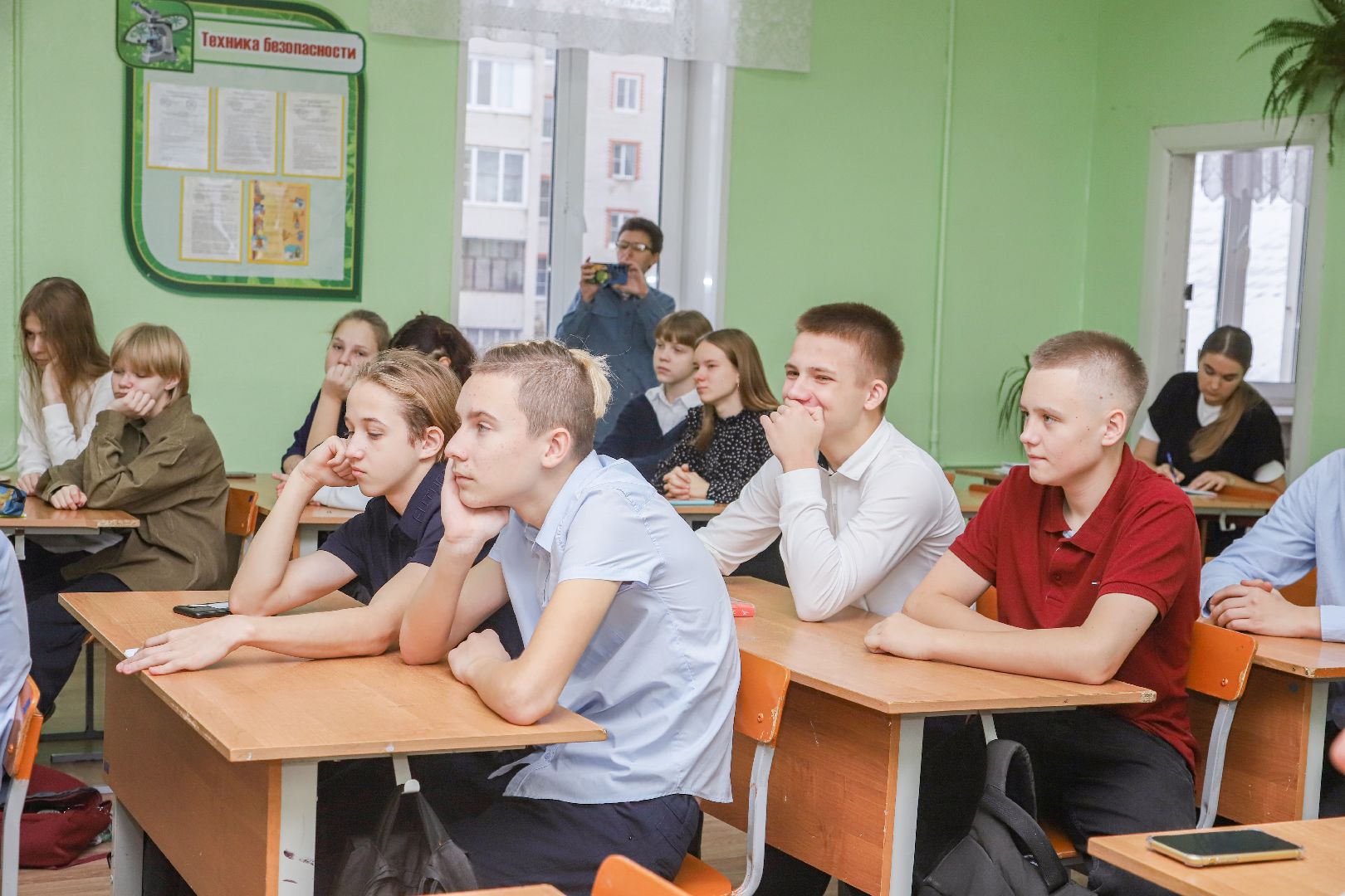 Шатура, урок, школа 2, Газовая безопасность, Разделение отходов,