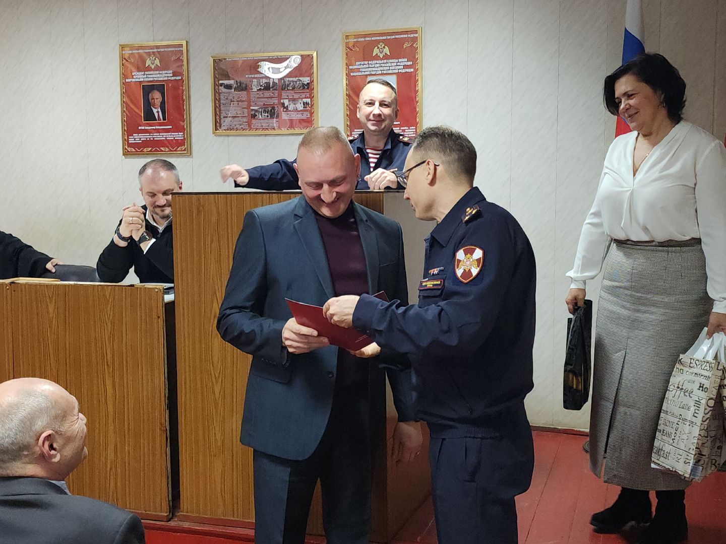кашира, ОВО, Росгвардия, ветеран ОВО, праздник,