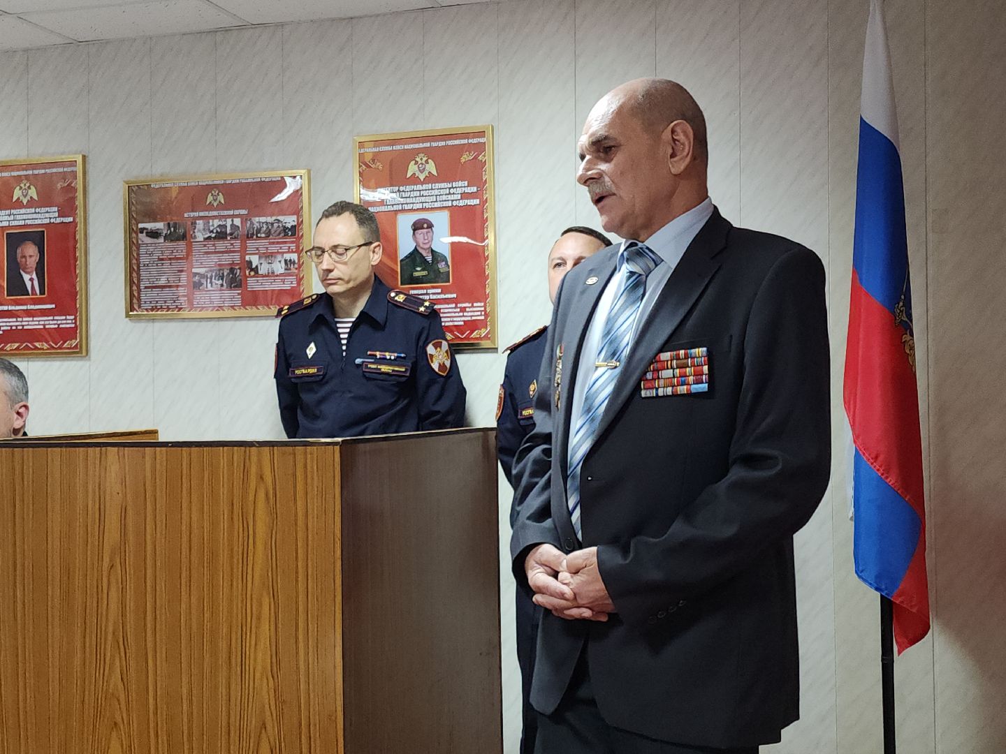 кашира, ОВО, Росгвардия, ветеран ОВО, праздник,