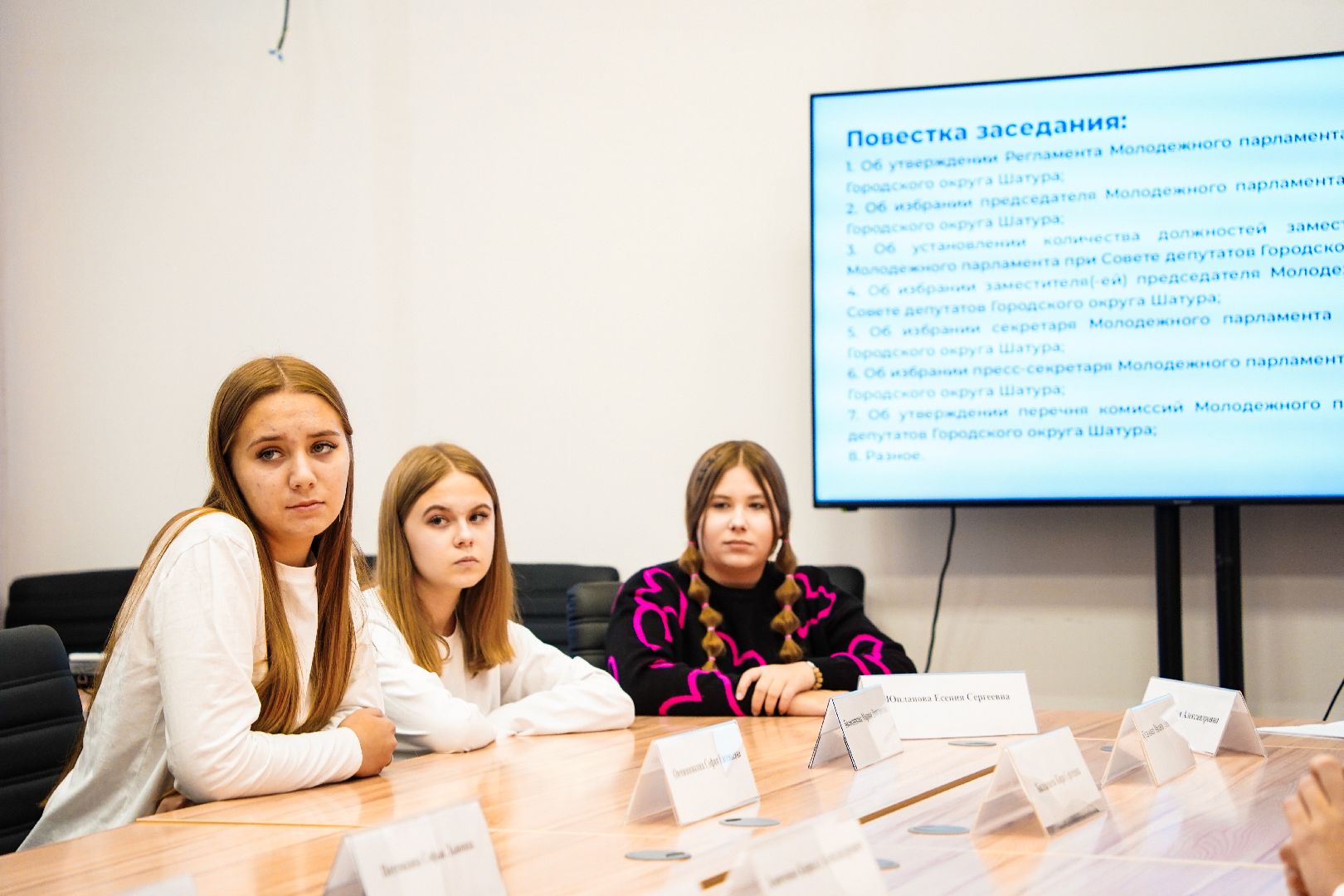 Большая Шатура, Молодежный парламент, совет депутатов, молдежь, активная молодежь,