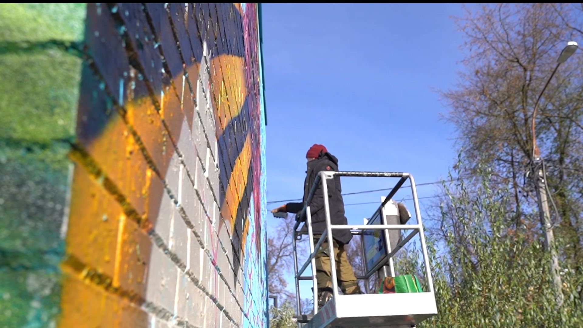 граффити, мурал, единая россия, память, война, орехово-зуево,