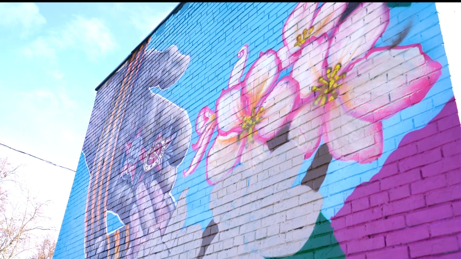 граффити, мурал, единая россия, память, война, орехово-зуево,