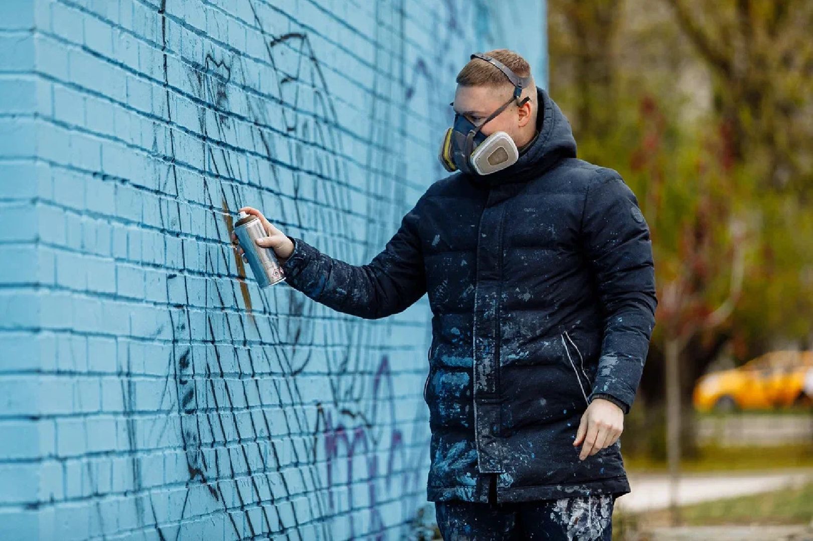 граффити, мурал, единая россия, память, война, орехово-зуево,