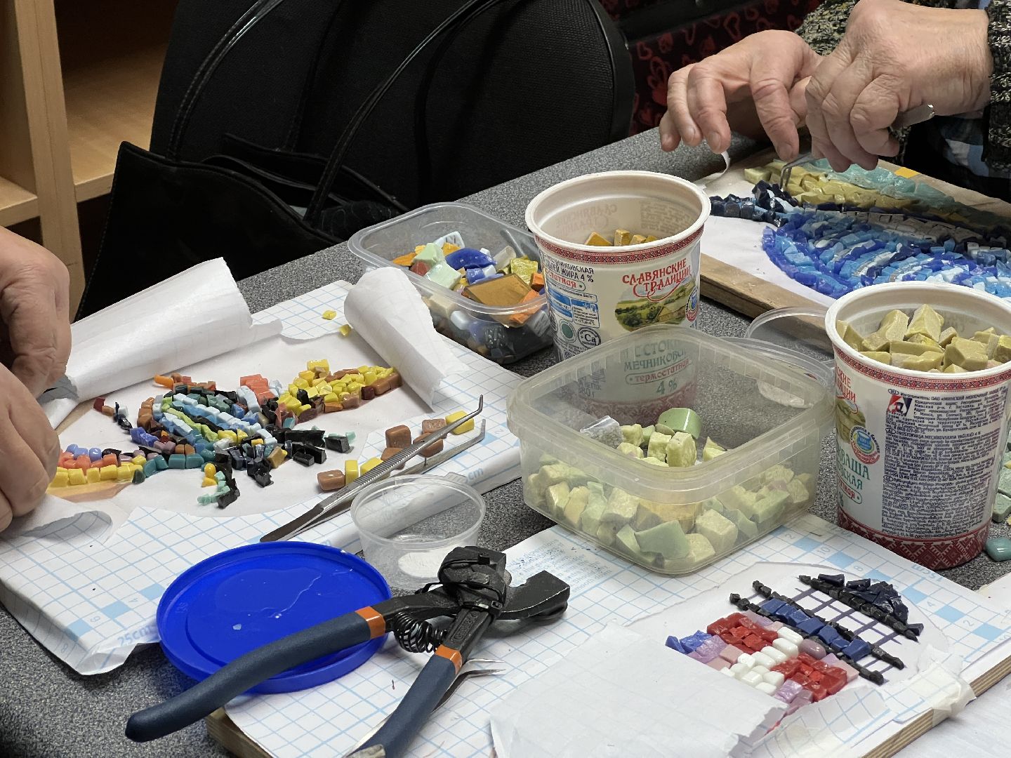 химки, культура, мозаика, мастер-класс, творчество,