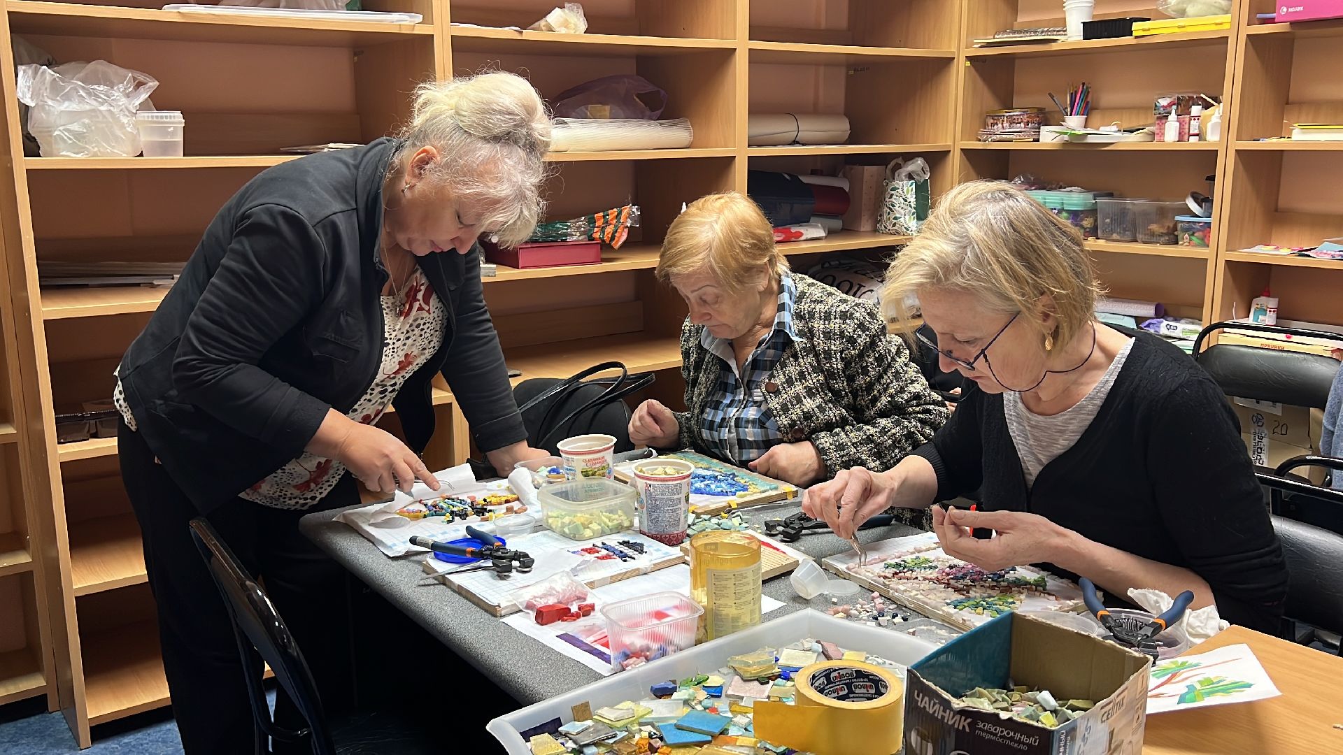 химки, культура, мозаика, мастер-класс, творчество,