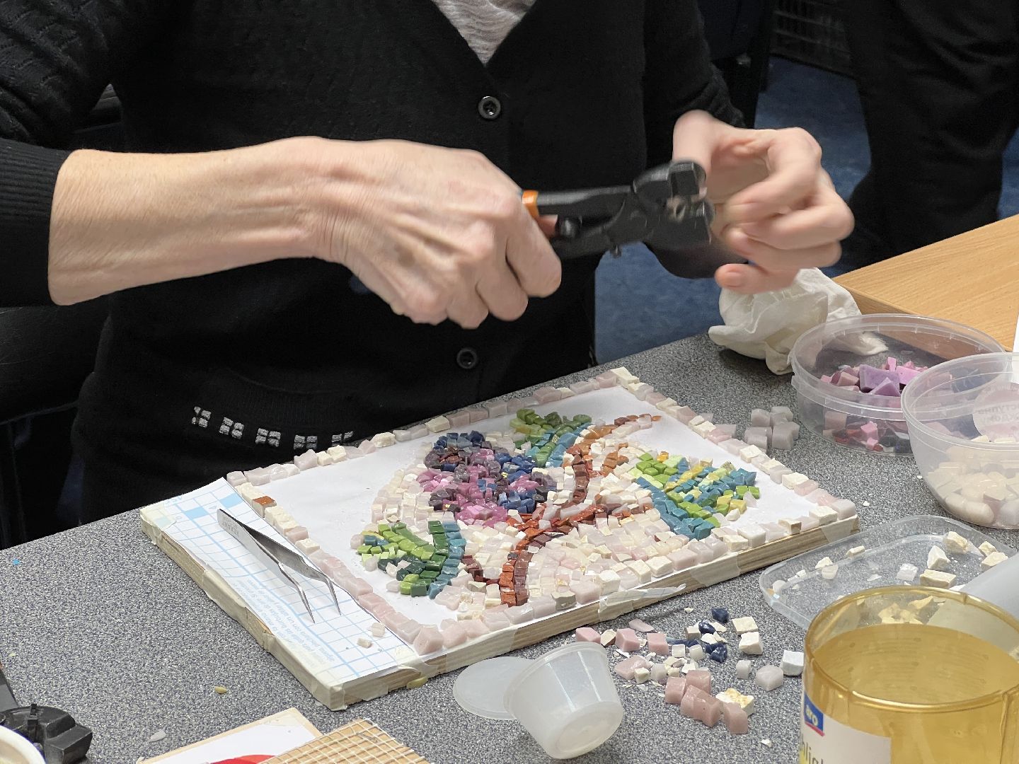 химки, культура, мозаика, мастер-класс, творчество,