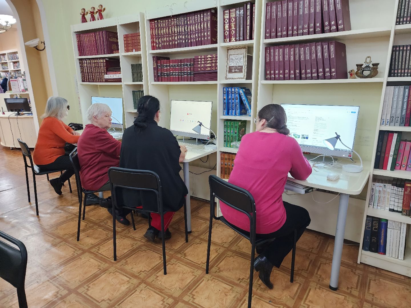 шатура, активное долголетие, компьютерная грамотность, библиотека,