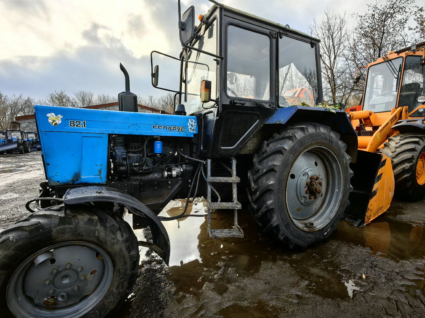 автопарк, техника, благоустройство, трактор,
