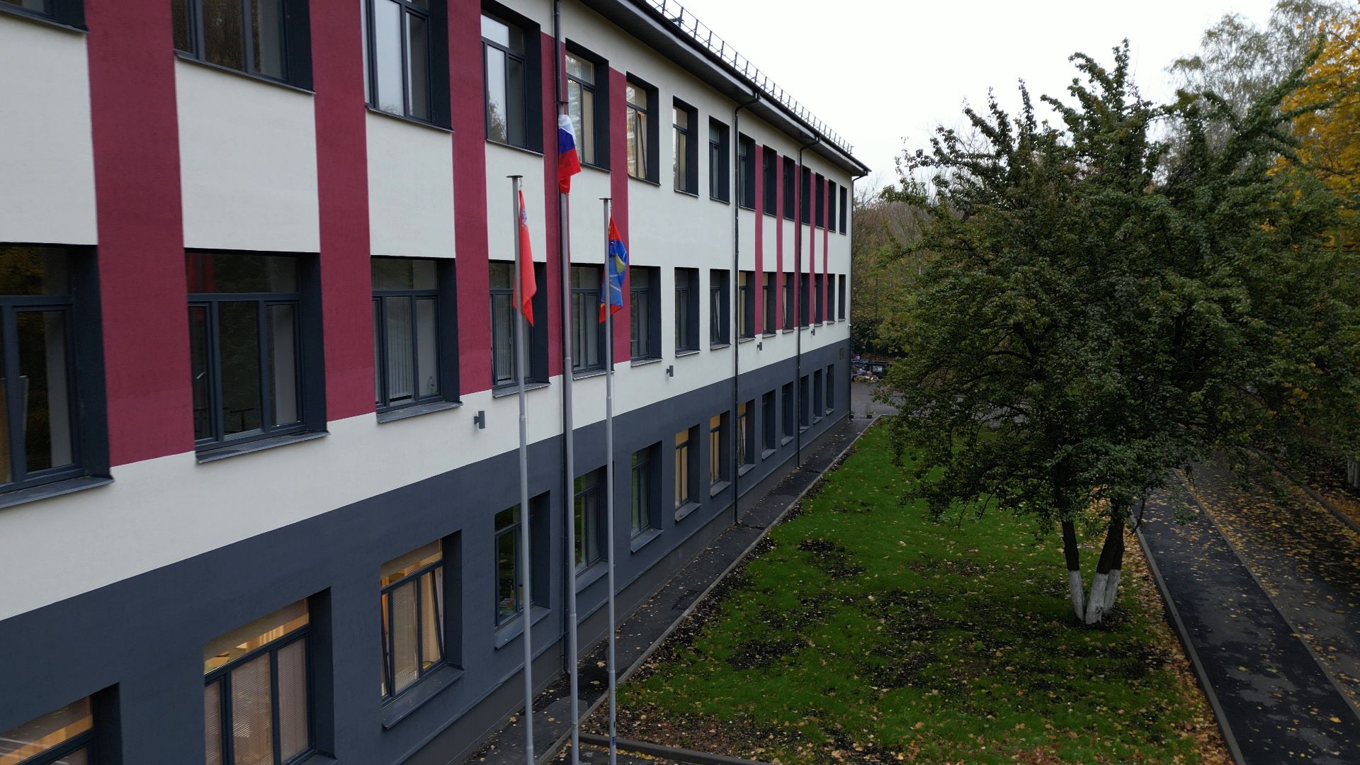 балашиха, образование, школа,видео с коптера,