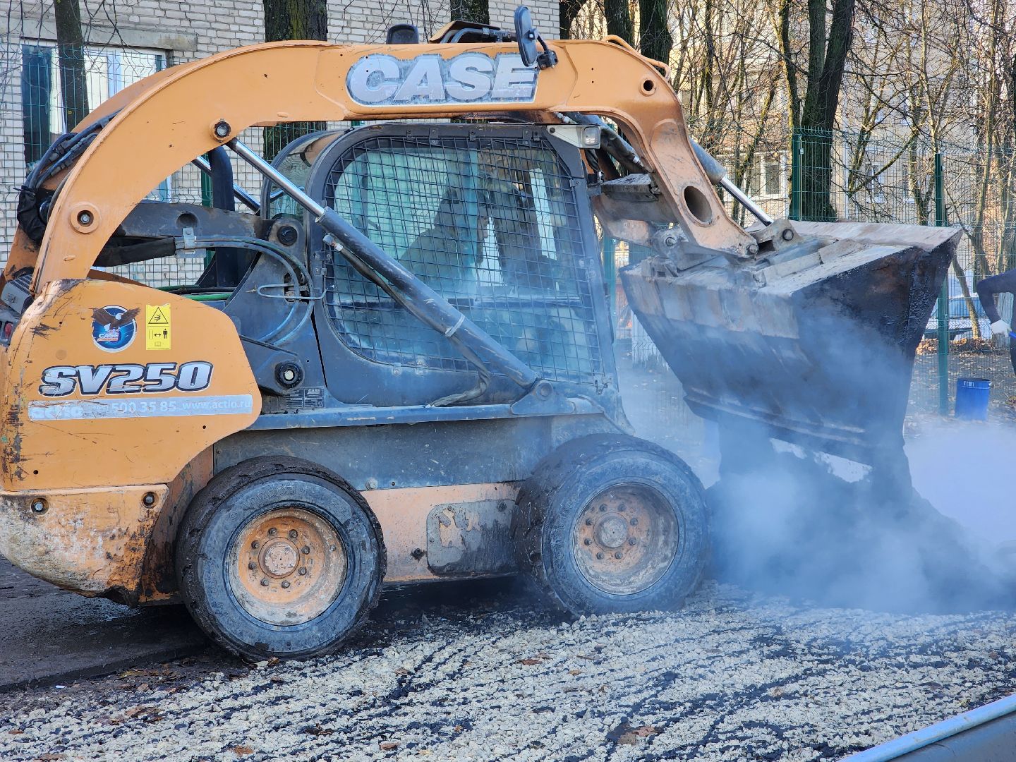 Егорьевск, благоустровйство, дорога, тротуар, парковка, поликлиника,