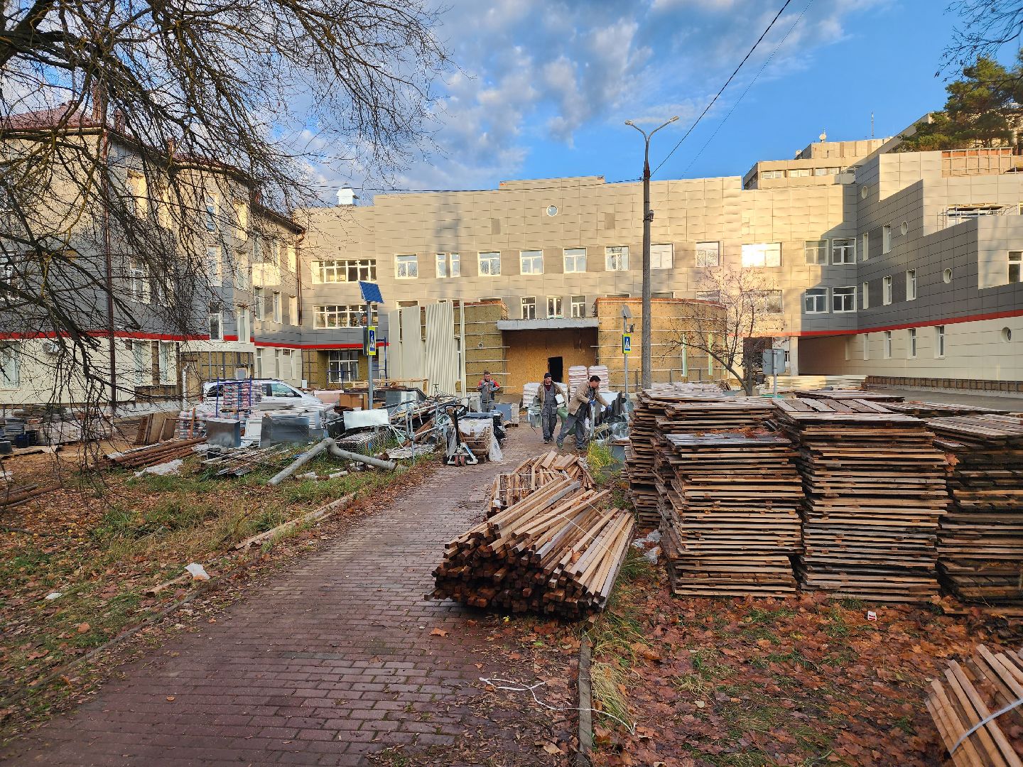 Жуковская ОКБ, капремонт, капитальный, поликлиника, Бусыгина,