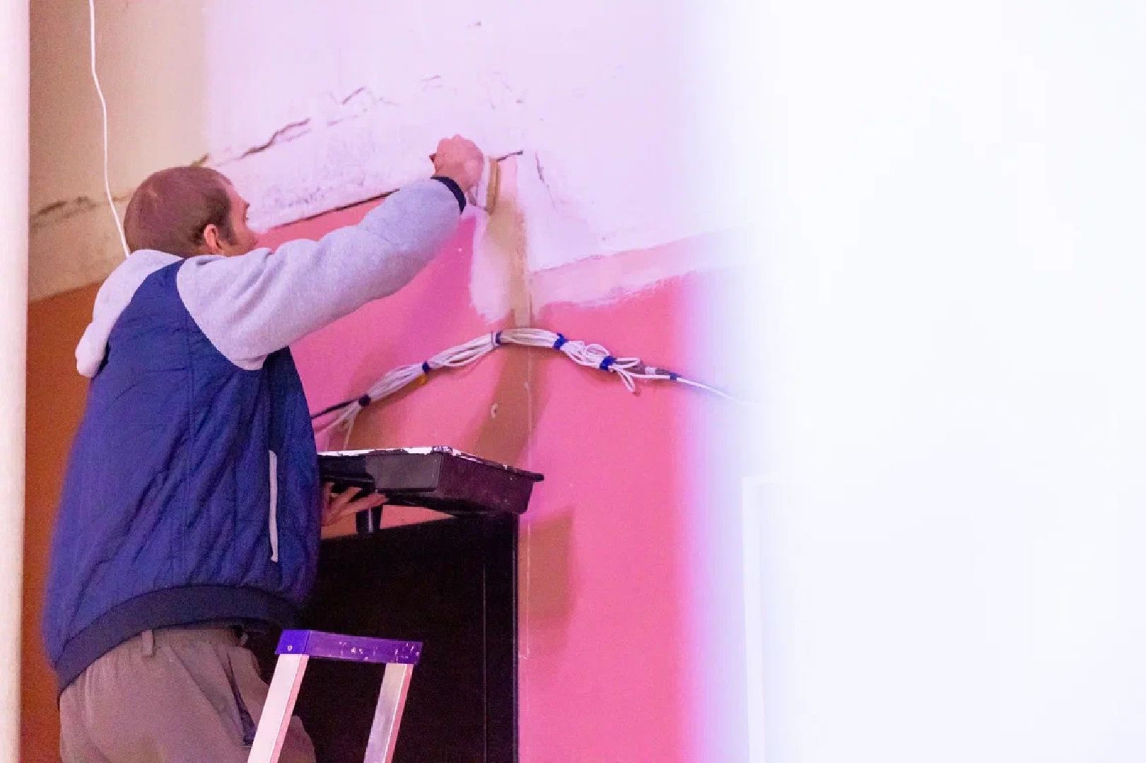 дом культуры, ремонт, сцена, культура, ильинский погост, соболево, орехово-зуево,