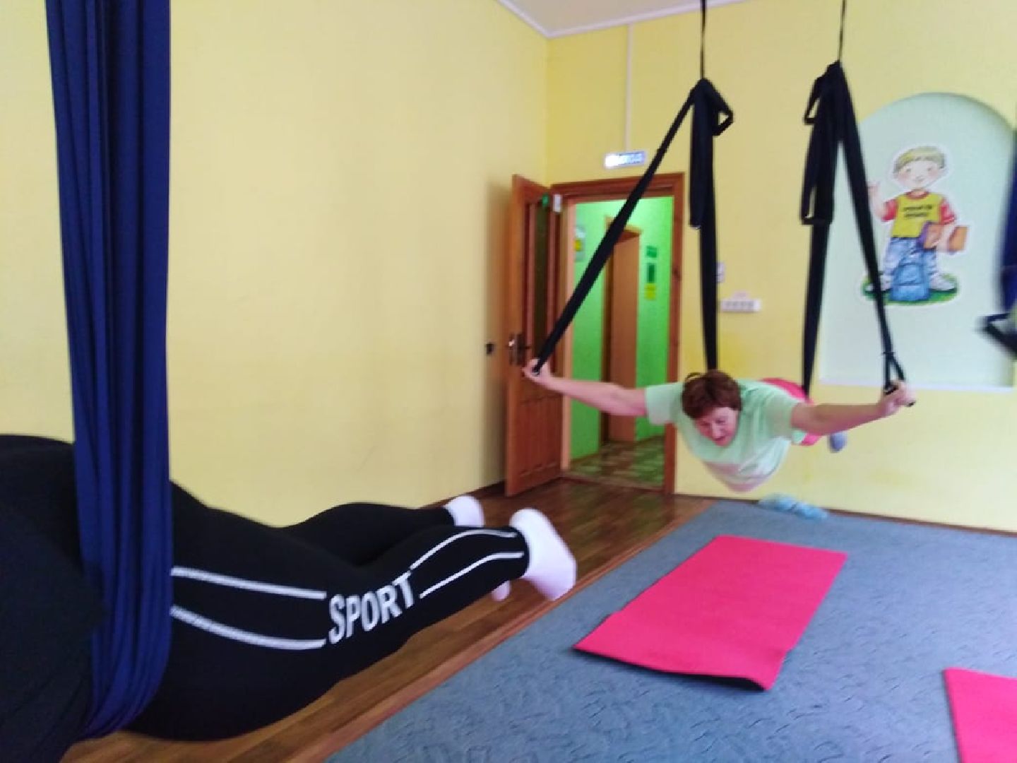 активное долголетие, Аэройога для пенсионеров, фитнес для долголетов, наро-фоминск,