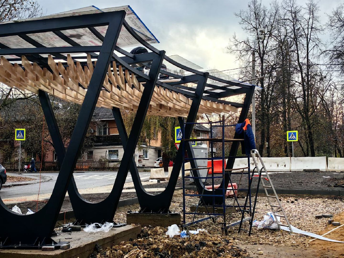 благоуйстройство, сквер, детская игровая площадка, газон,