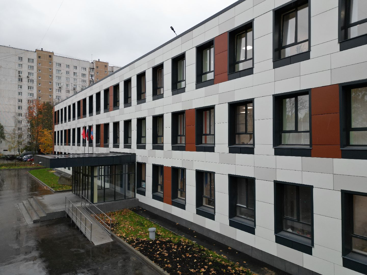 балашиха, школа,видео с коптера,