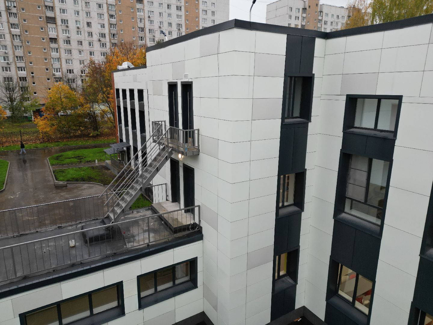 балашиха, школа,видео с коптера,