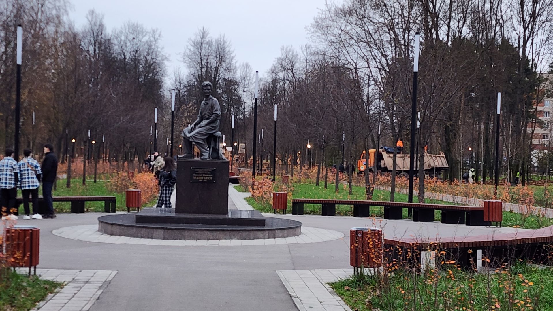 Подольск, благоустойство, сквер,