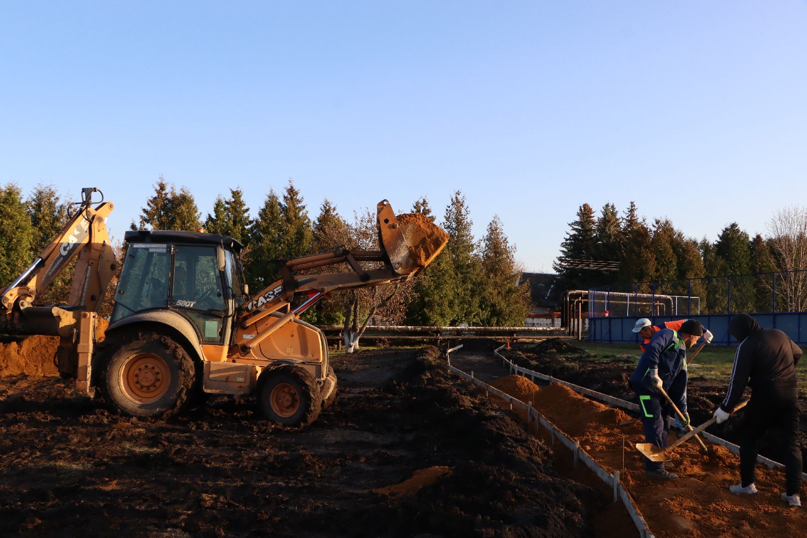 Серебряные Пруды, поселок Успенский, Яблоневый сад, благоустройство,