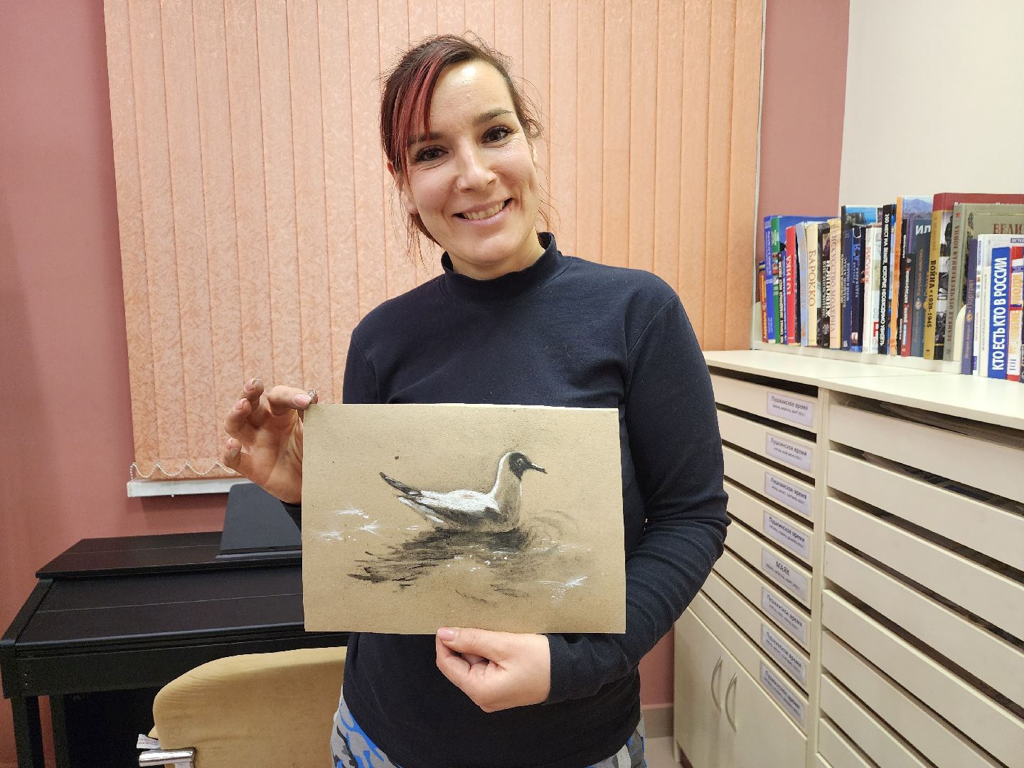 пушкино, библиотека, мастер-класс, художник,