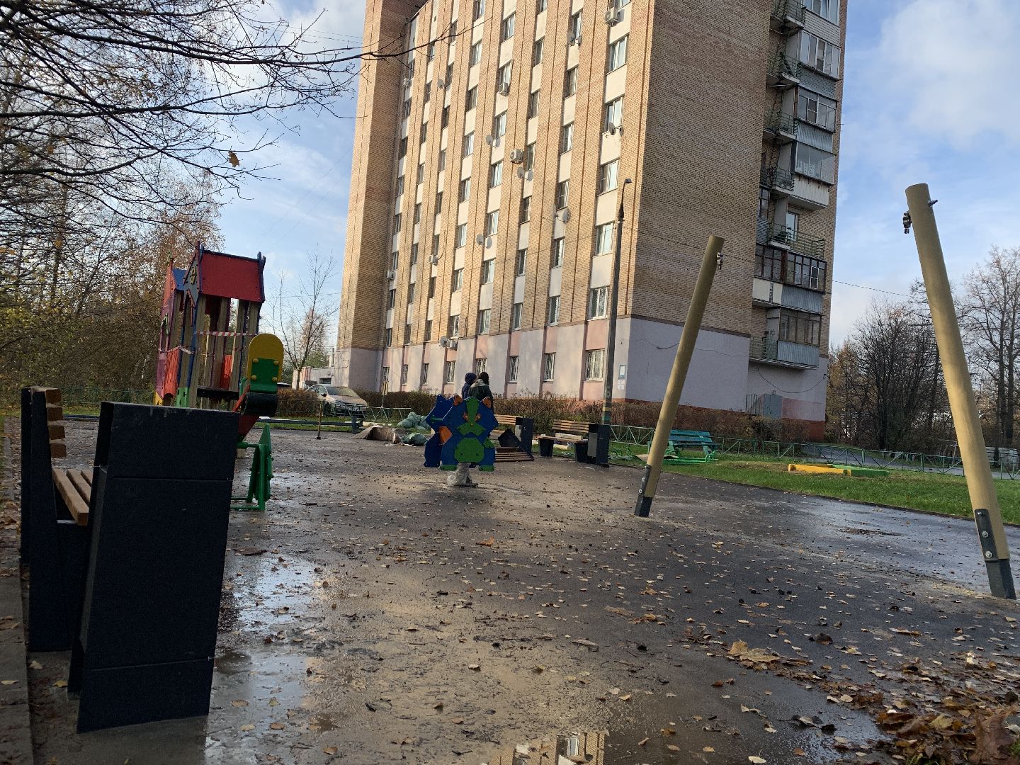 Балашиха, Подмосковье, Благоустройство, Детские площадки, Управление благоустройства администрации Балашихи, Игровые комплексы, Лес чудес,