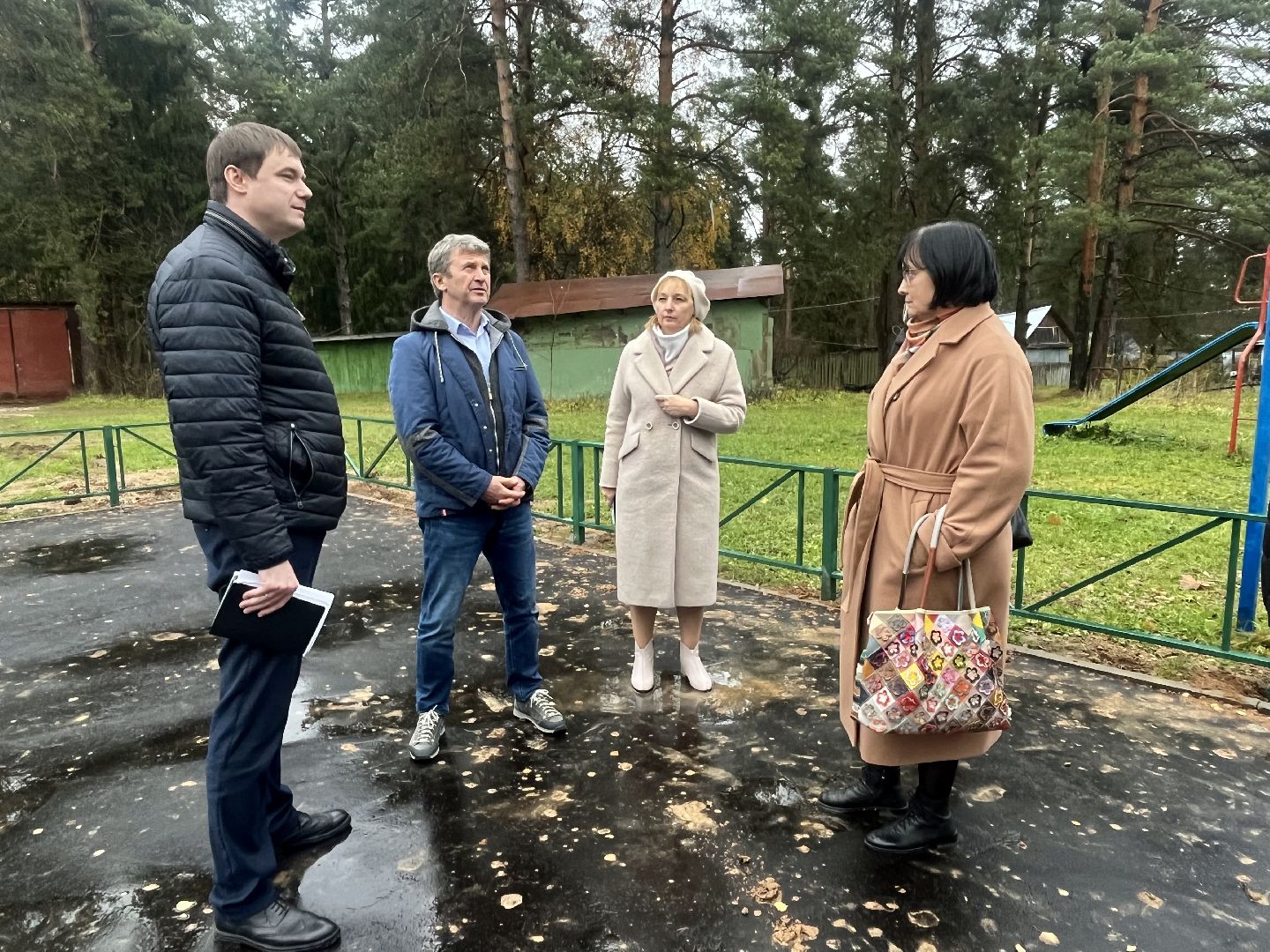 наро-фоминский городской округ, Верея, Олег Рожнов, детская игровая площадка, благоустройство,