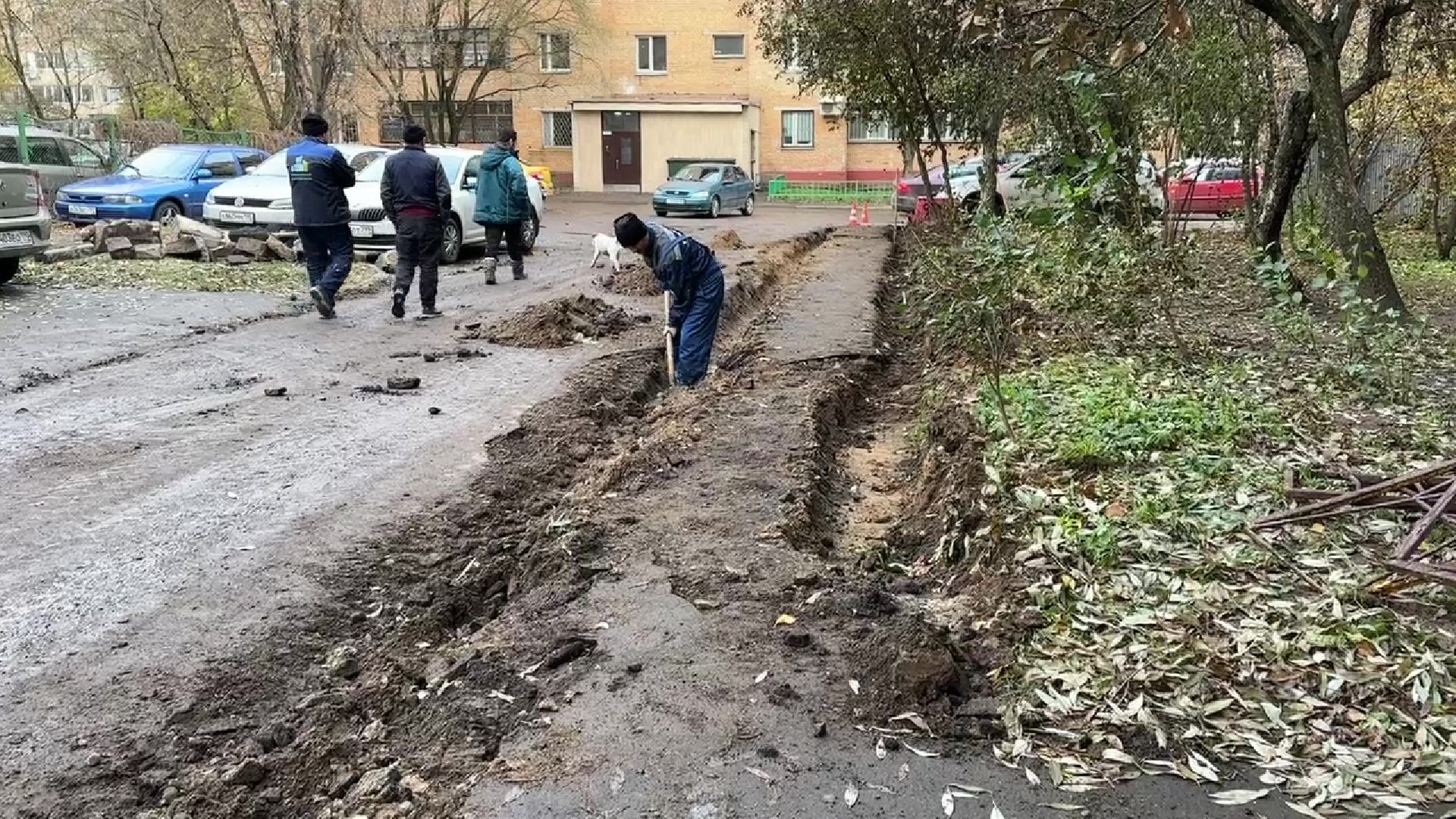 Реутов, благоустройство, тротуар, освещение, детская площадка, парковка,