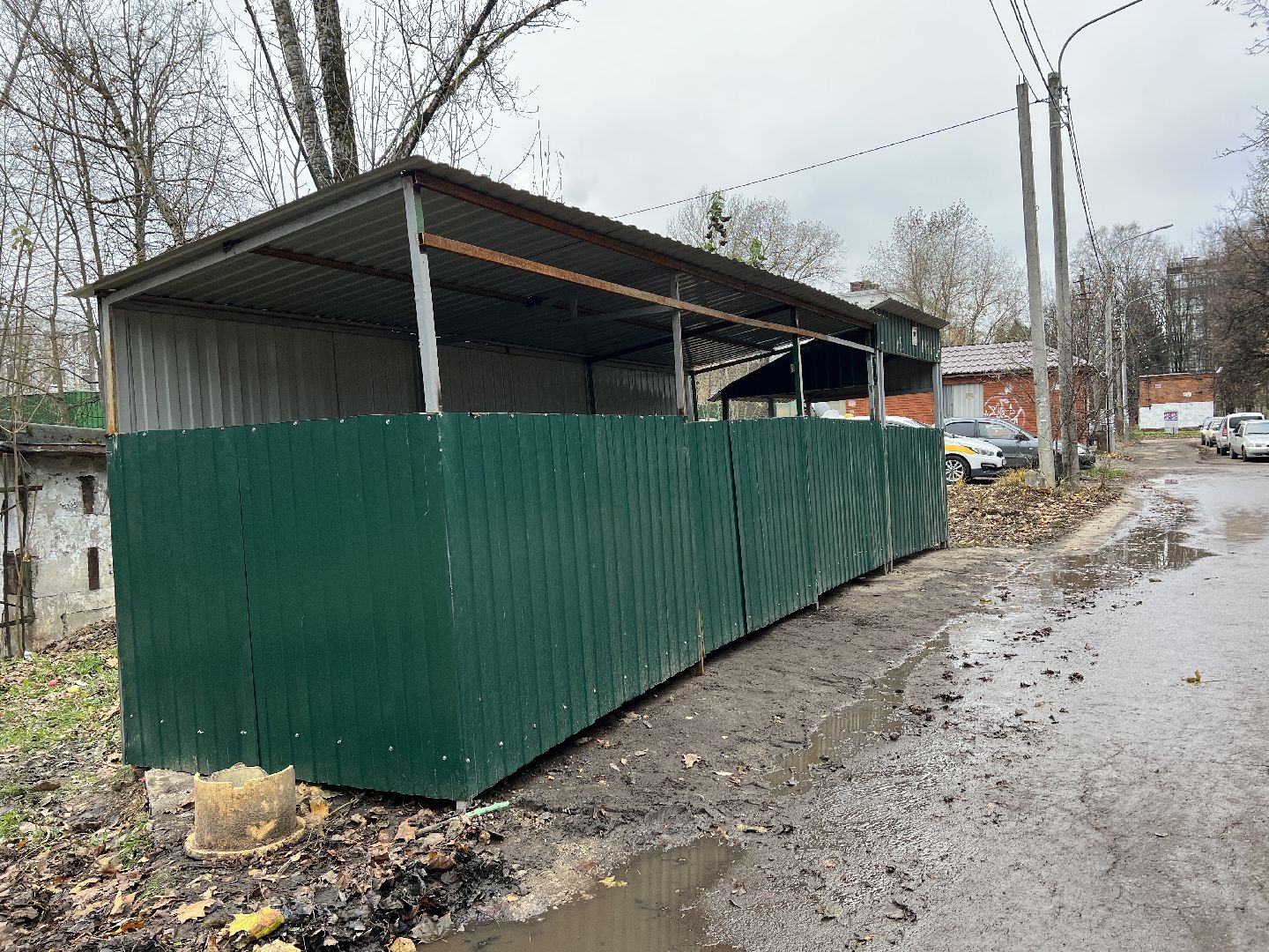 солнечногорск, благоустойство, контейнерная площадка, мусорные контейнеры,