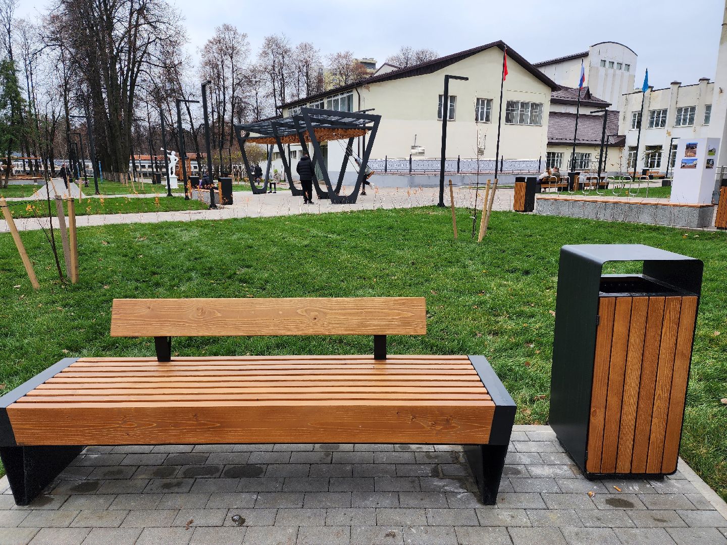 раменское, благоустройство, сквер у ДК Воровского,