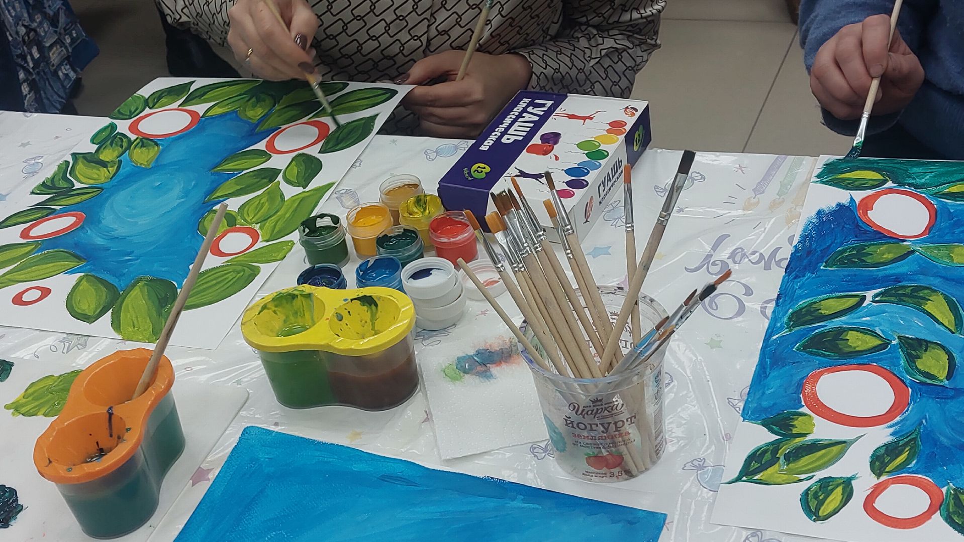 сво, союз женщин россии, арт-терапия, искусство, картина, художник, история,