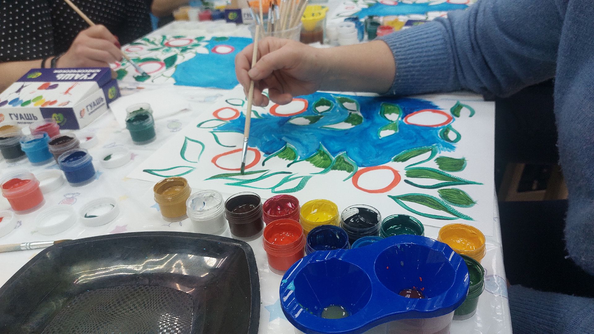 сво, союз женщин россии, арт-терапия, искусство, картина, художник, история,