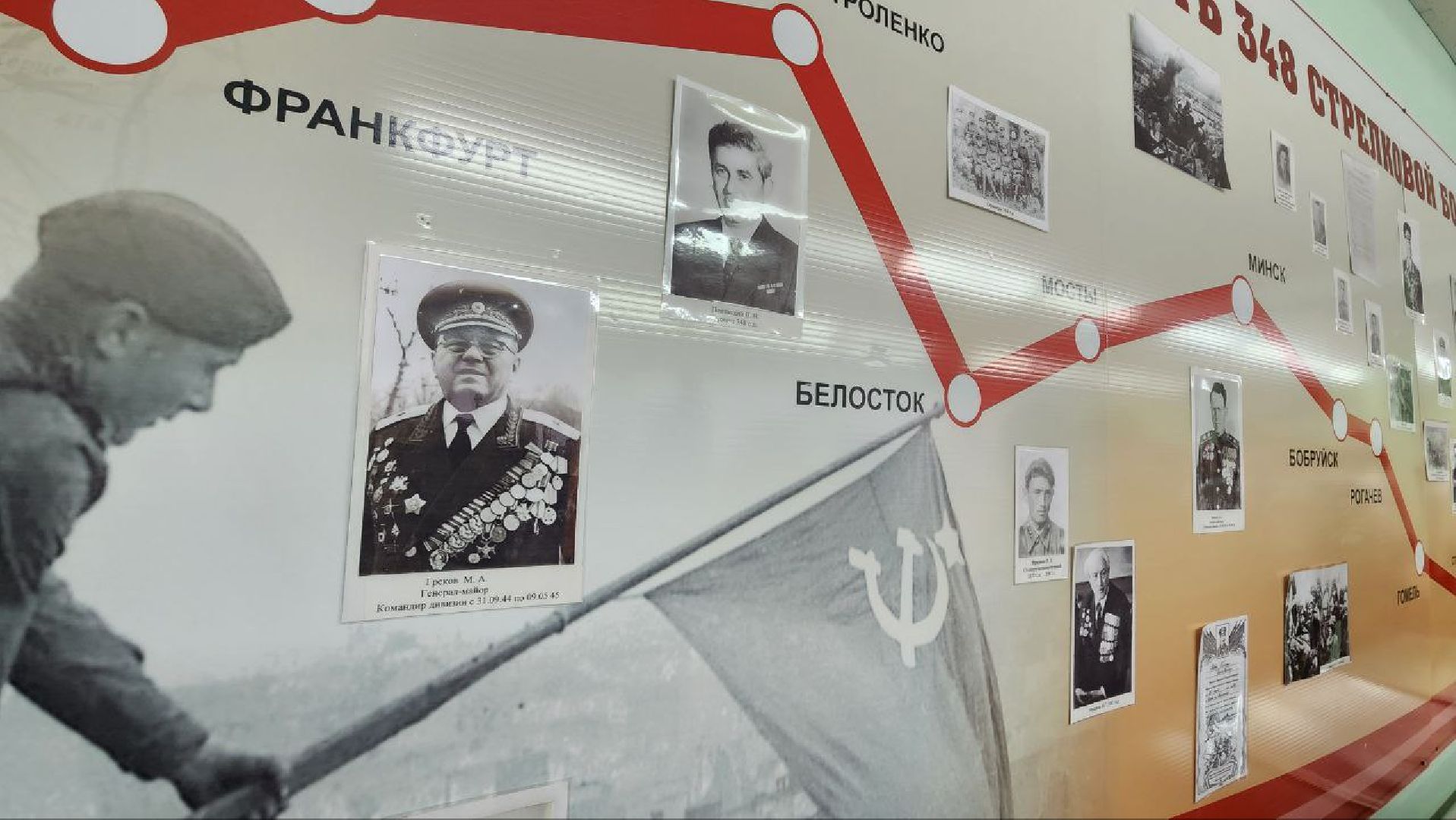 Дмитров, Синьково, Парта героя,