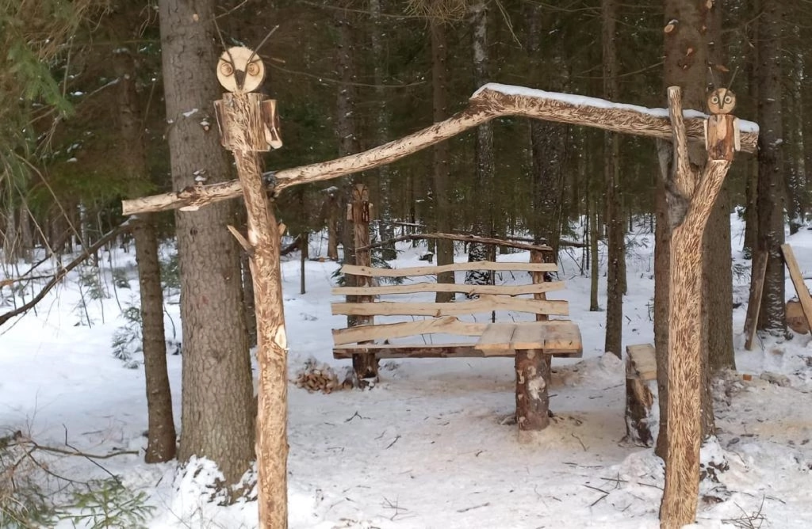 волоколамск, лесничий, мособллес, лавочки,