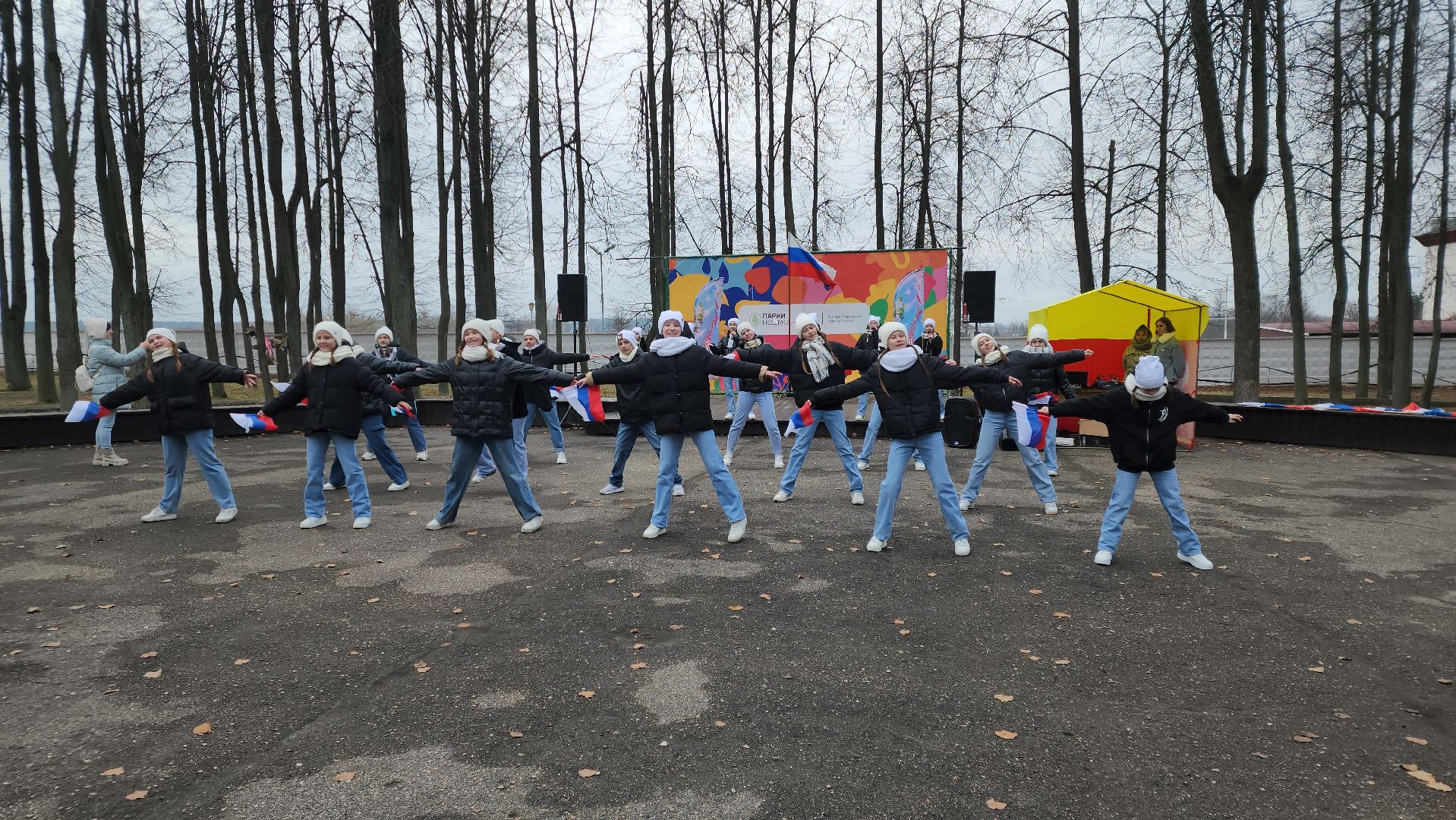 Егорьевск, русская матрешка, парк, день народного единства, праздник,