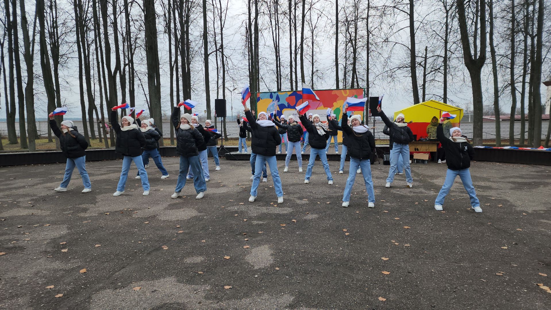 Егорьевск, русская матрешка, парк, день народного единства, праздник,