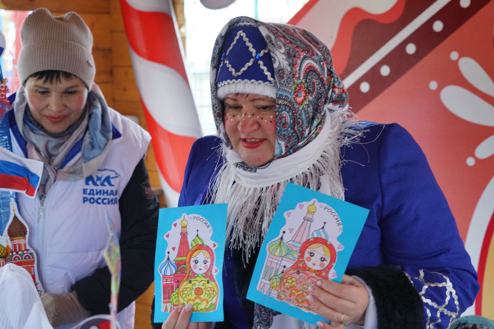 Егорьевск, русская матрешка, парк, день народного единства, праздник,