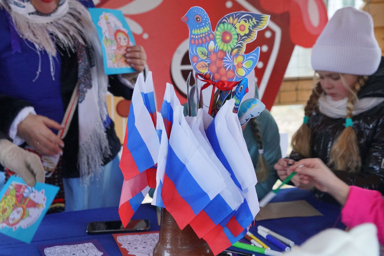 Егорьевск, русская матрешка, парк, день народного единства, праздник,