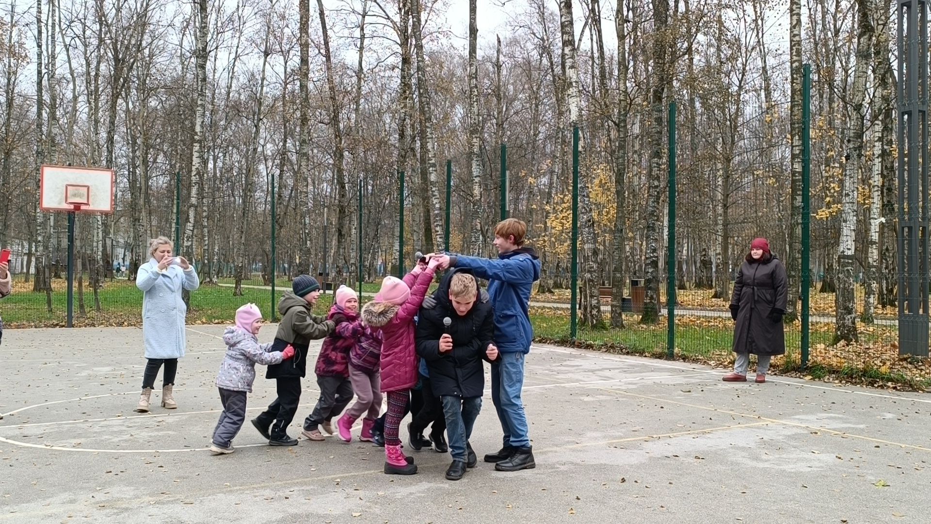 день народного единства, лобня, парк,