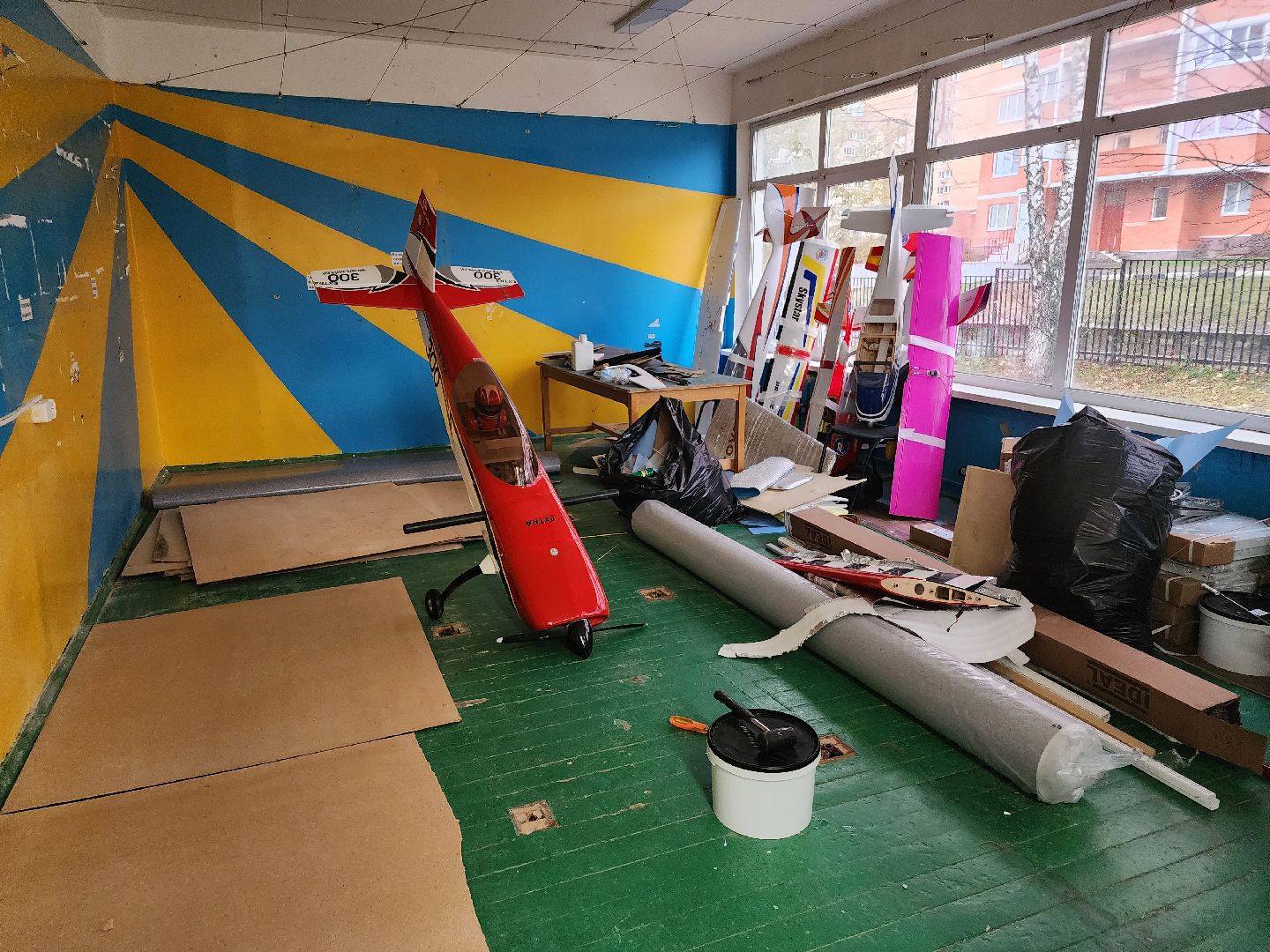 Авиамоделирование, Конструктор, Школа, Дмитрий Волков, Классы, ремонт,