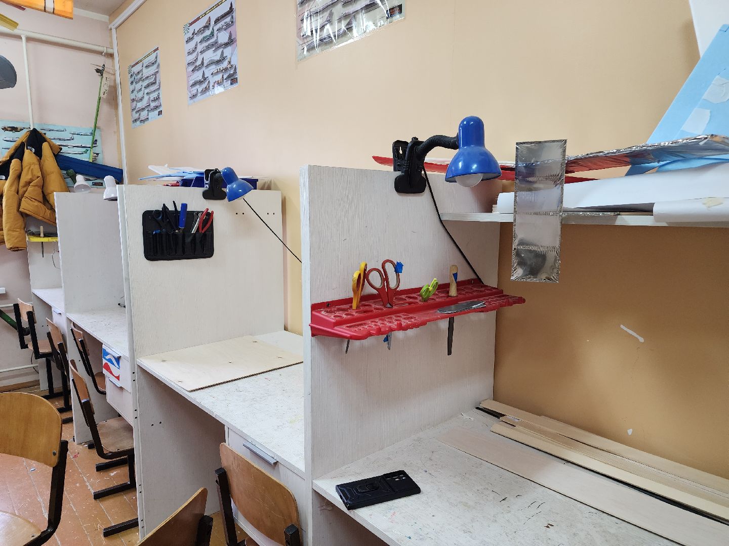 Авиамоделирование, Конструктор, Школа, Дмитрий Волков, Классы, ремонт,