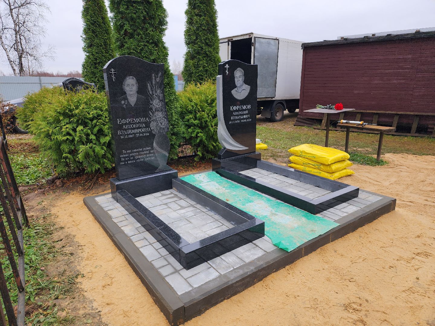 вов, серпухов, антонина ефремова, ветеран вов, кузьменковское кладбище, могила ветерана,