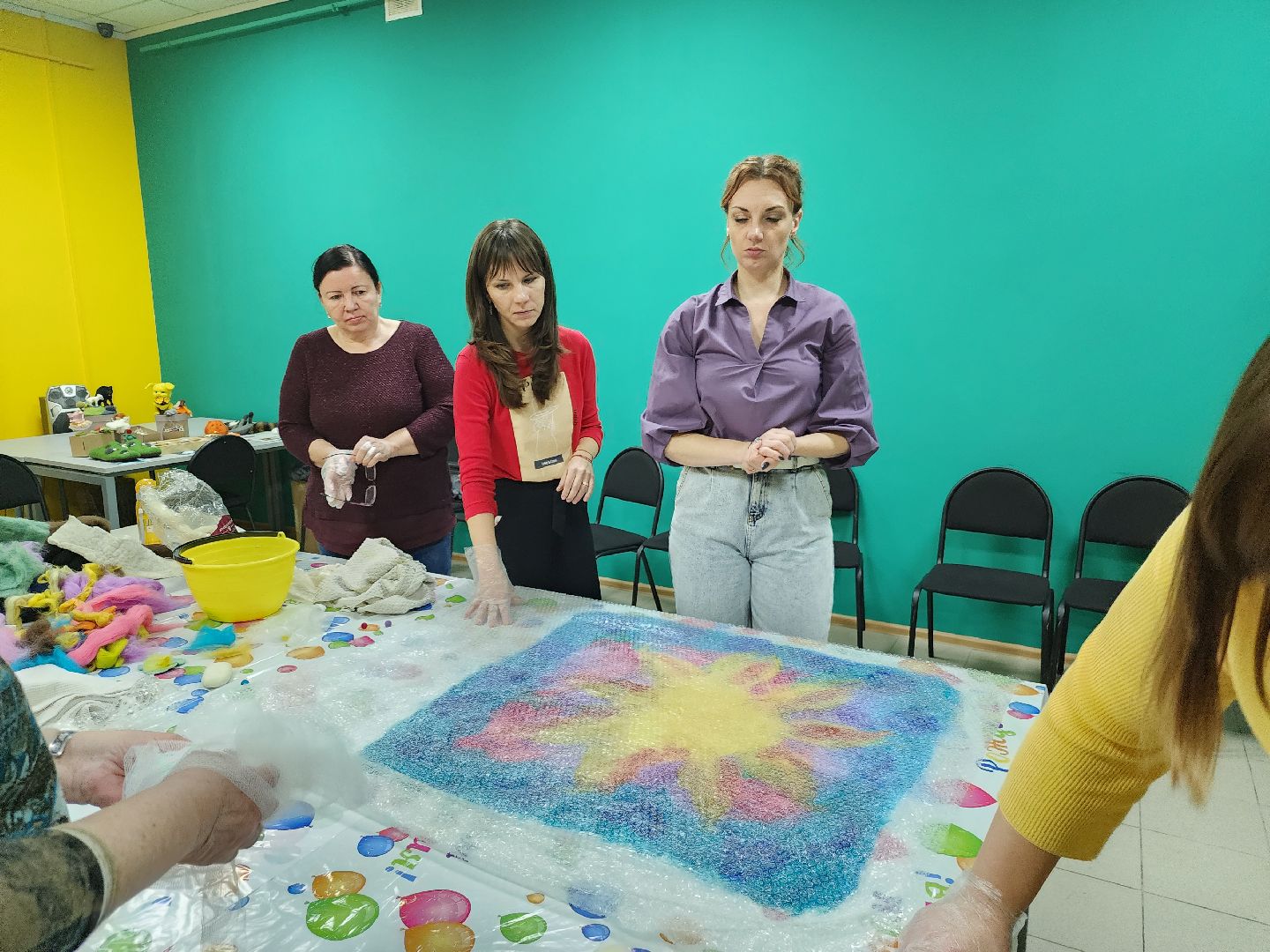 долгопрудный, валенки, валяние, день народного единства,