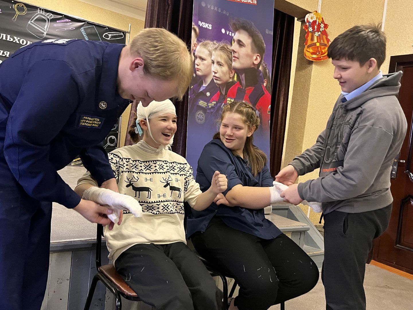 наро-фоминский городской округ ., школа, движение первых, Первая помощь, ВСКС, СТУДЕНЧЕСКИЙ КОРПУС СПАСАТЕЛЕЙ,
