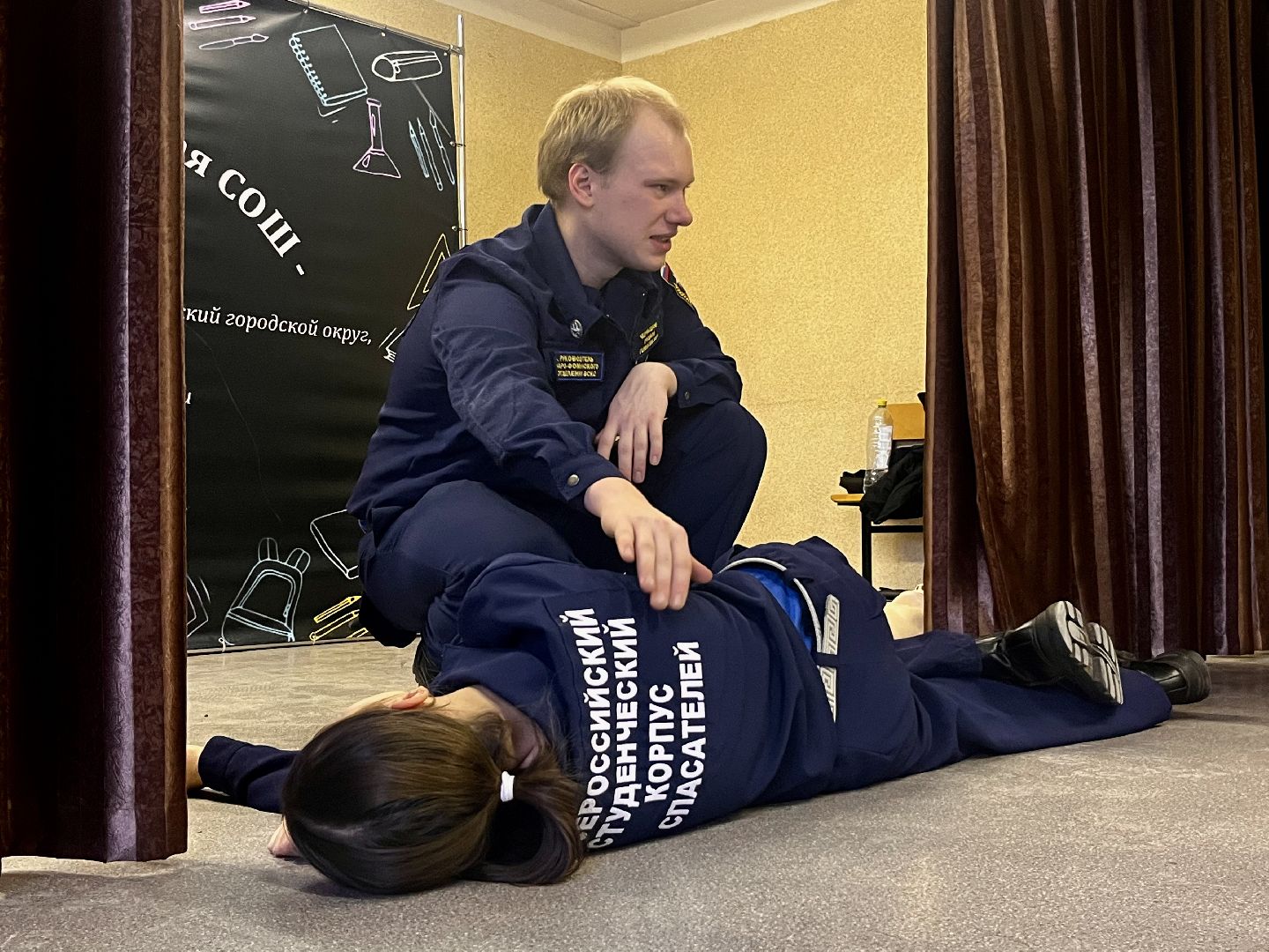 наро-фоминский городской округ ., школа, движение первых, Первая помощь, ВСКС, СТУДЕНЧЕСКИЙ КОРПУС СПАСАТЕЛЕЙ,