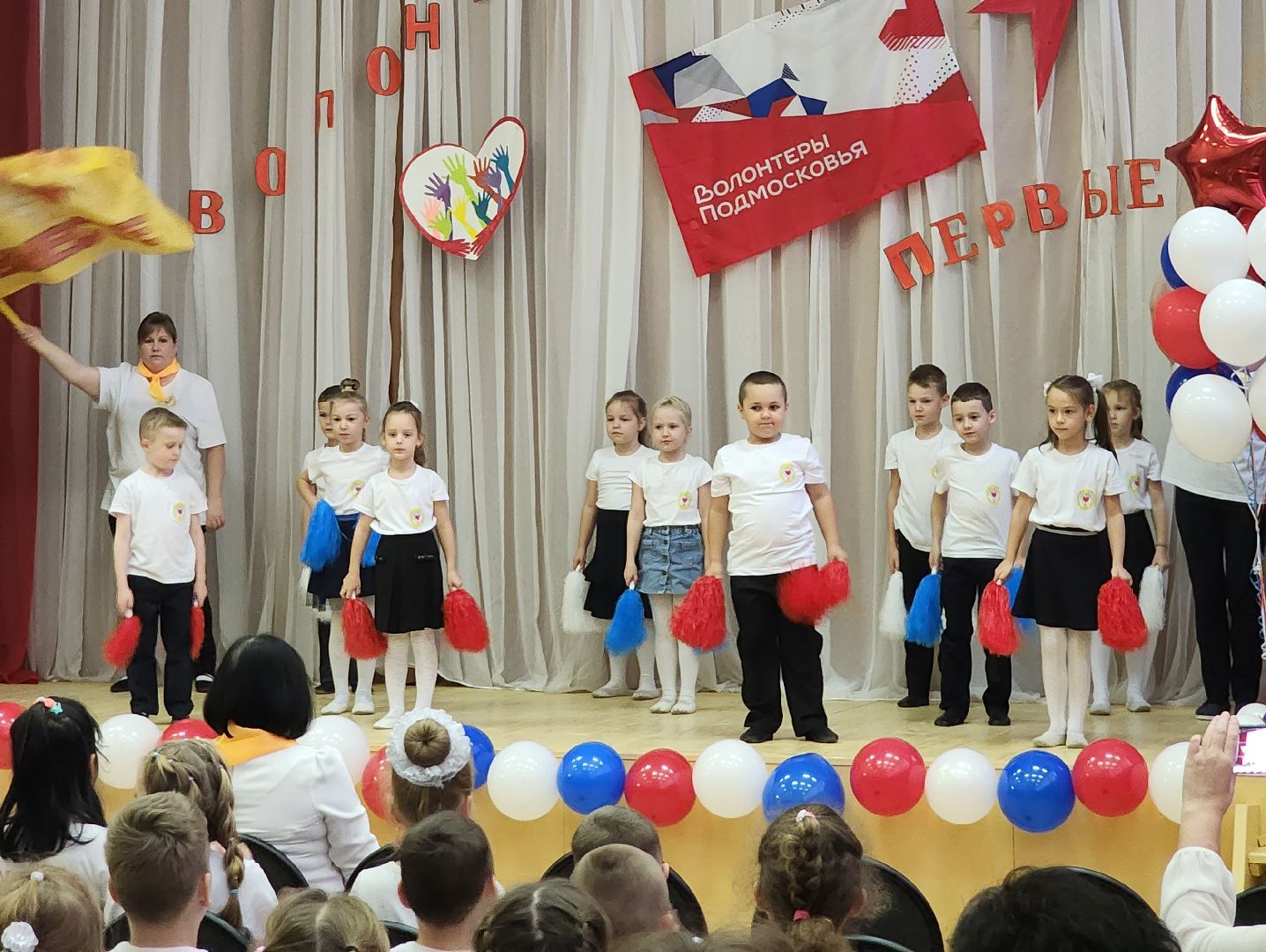 Волонтеры, Дети, Детский сад, Школа, Дубна,